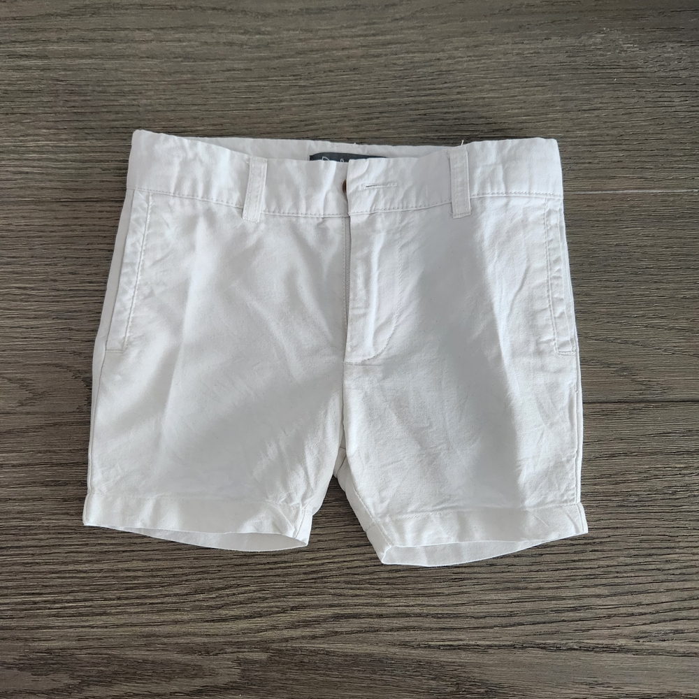 Classic White Boy's Shorts